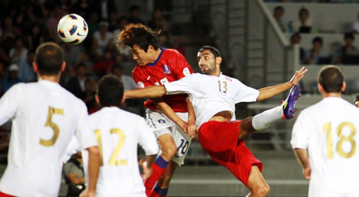 Park hat trick as Korea thrashes Lebanon