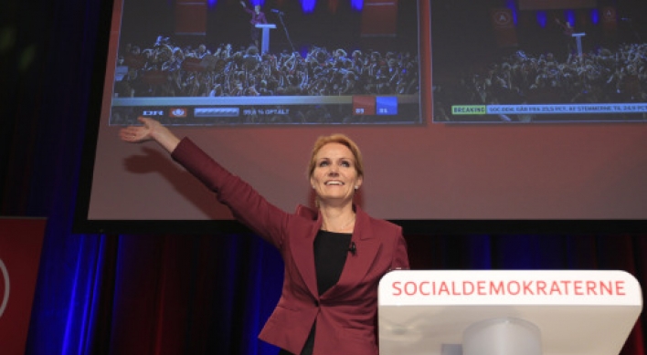 Denmark gets first female P.M. after left’s win