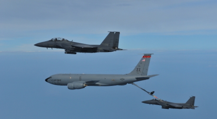 S. Korea, U.S. conduct refueling exercise