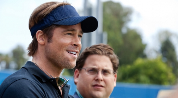 Brad Pitt went to bat for his new film ‘Moneyball’