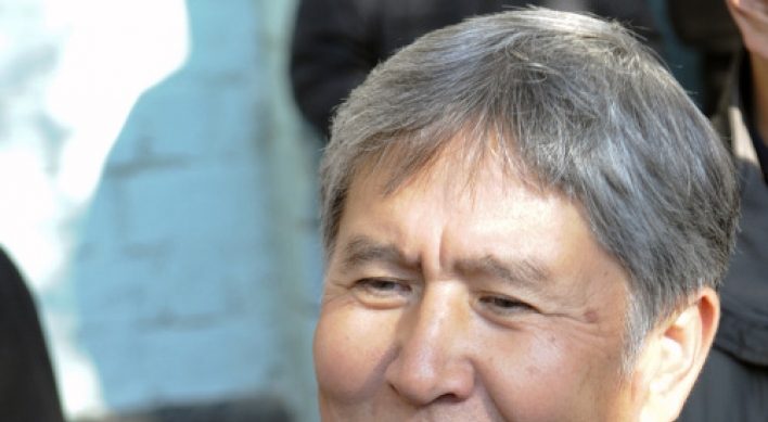 Kyrgyz premier cruises to presidency in disputed poll