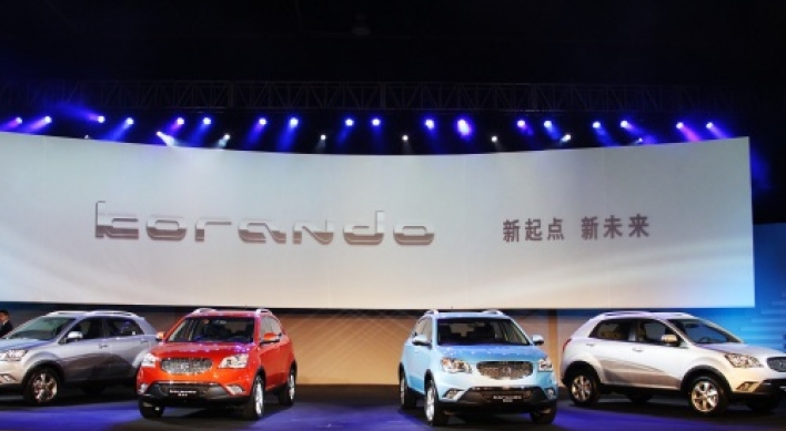 Ssangyong Motor exports to set milestone this year