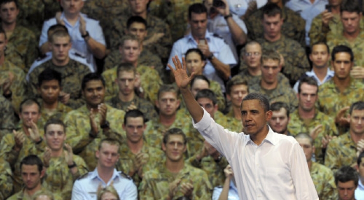 Obama declares U.S. a Pacific power