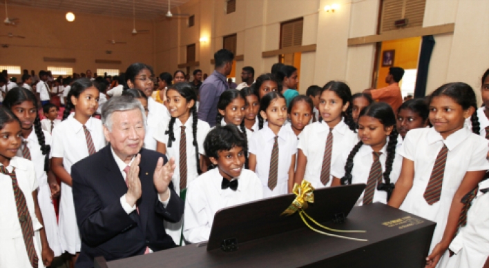 Booyoung supports education in Sri Lanka, East Timor