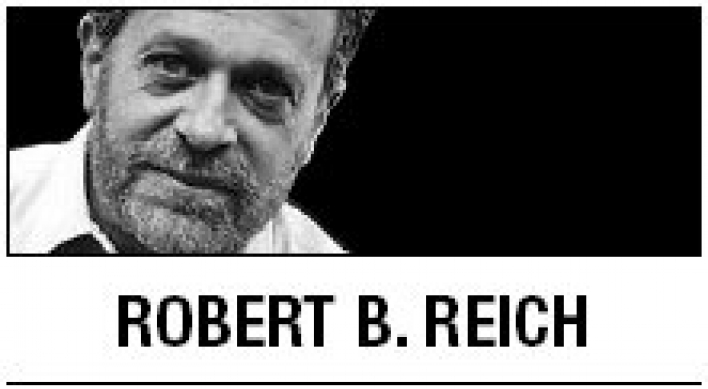 [Robert Reich] Defining issue for 2012 isn’t size