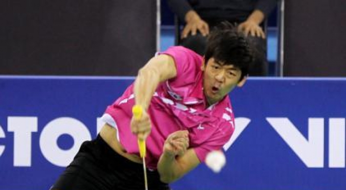 Lee, Jung fail to defend Korea Open badminton title