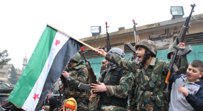 Syria troops  storm town near capital