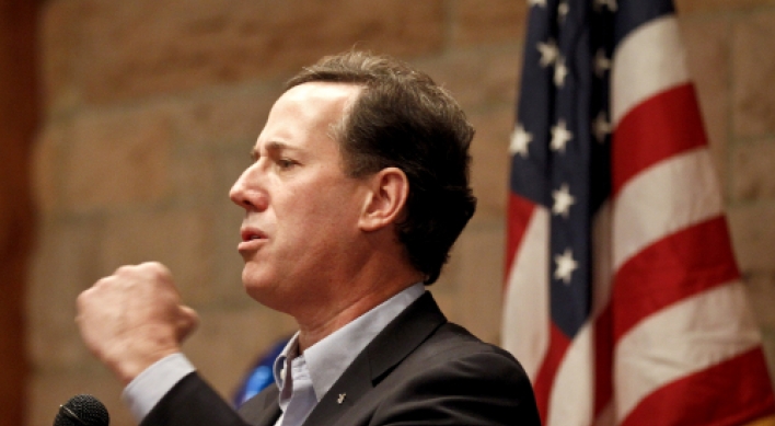 Santorum sweeps Minnesota, Colorado and Missouri