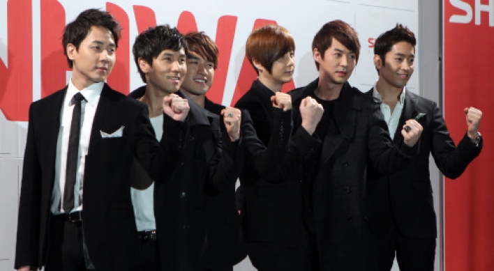 Shinhwa hopes to remain Korea's longest-running boy band
