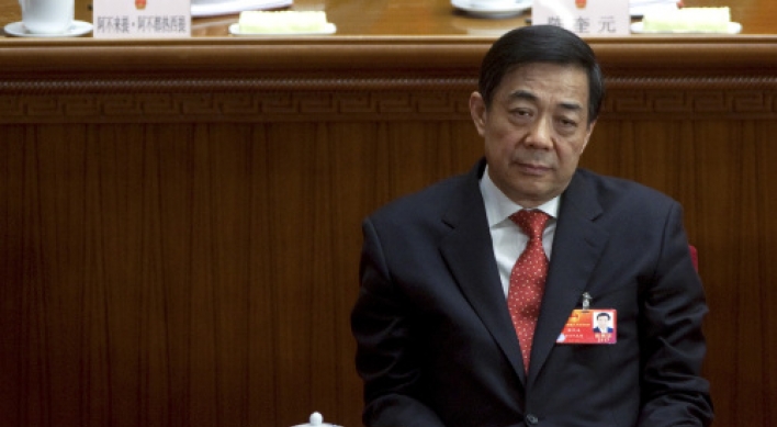 China’s Bo Xilai ousted from Communist Party