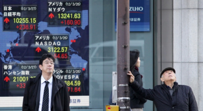 Japan business mood flat in March