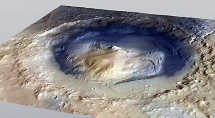 Martian impact craters may be hiding life