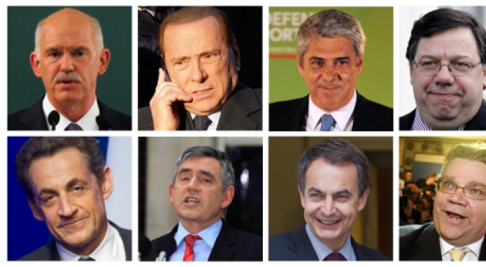 Sarkozy joins fallen leaders amid crisis