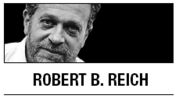 [Robert B. Reich] The address that won’t be given