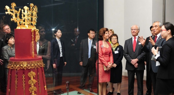 Swedish king inherits cultural ties with Korea