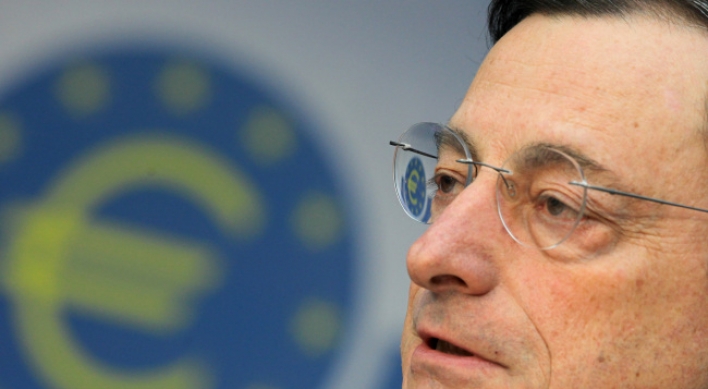 ECB holds rates as crisis deepens