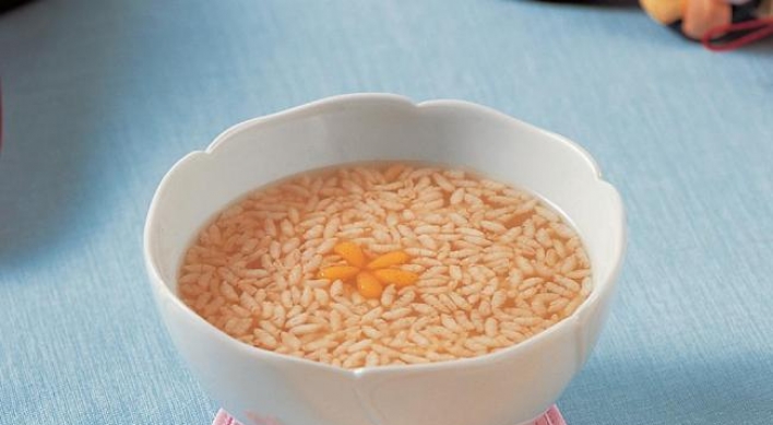 Sikhye (rice punch)
