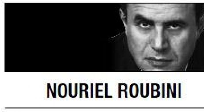 [Nouriel Roubini] Trouble on 3 continents brews perfect economic storm