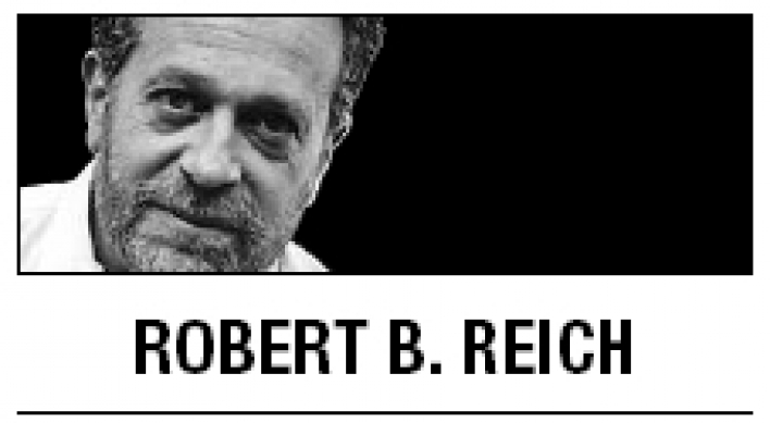 [Robert B. Reich] Why U.S. can’t get out of first gear