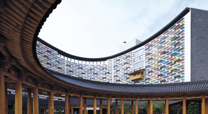 An imagined collection of fragments: Lotte Buyeo Resort Baeksangwon