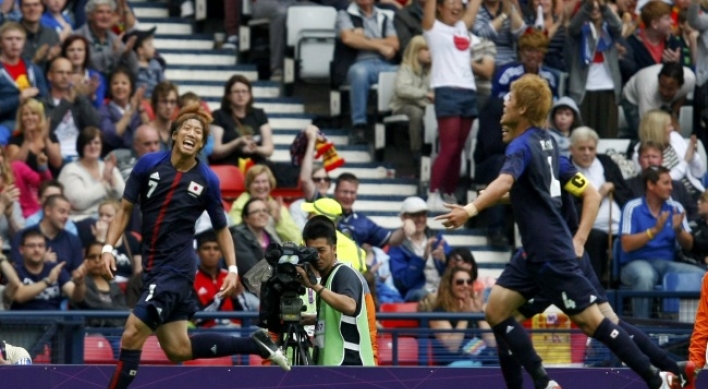 Japan beats Spain 1-0 in Olympic football