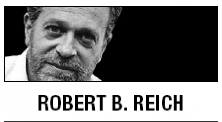 [Robert B. Reich] Terrible economy, anti-election