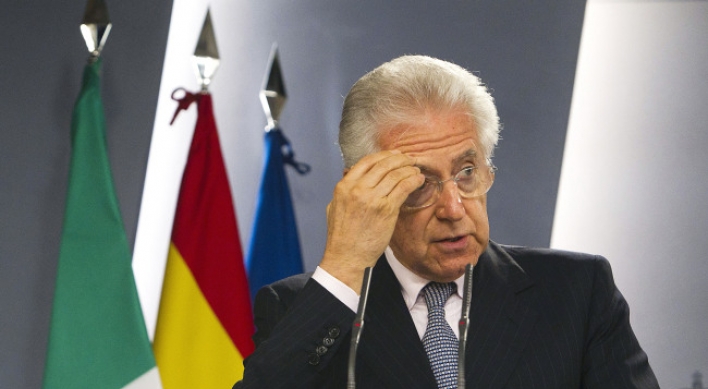 Monti: Crisis threatens EU as a whole