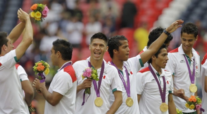 Mexico upsets Brazil to win 1st gold in football