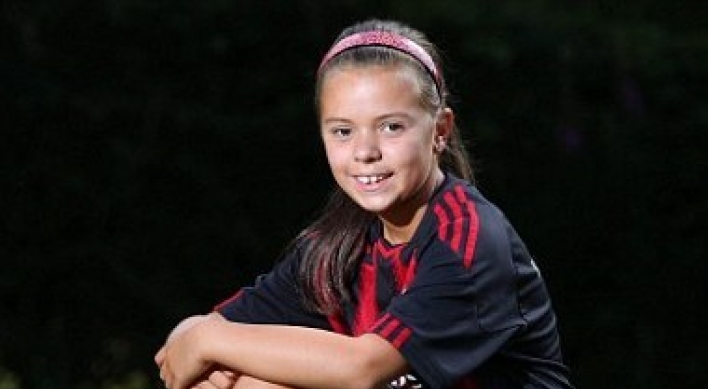 Italian soccer giant scouts Scottish school girl