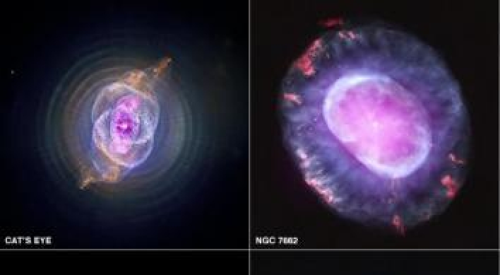 NASA releases dramatic nebula images