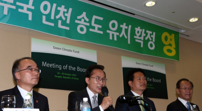 S. Korea selected as host of GCF secretariat