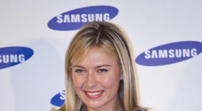 Sharapova named Samsung publicity envoy in Russia