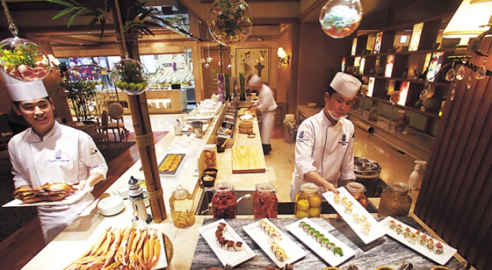 Root vegetable cuisine at The Ritz-Carlton