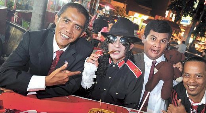 For Indonesian Obama impersonator, work is slow