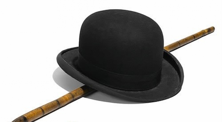 Charlie Chaplin hat and cane net more than $62,000