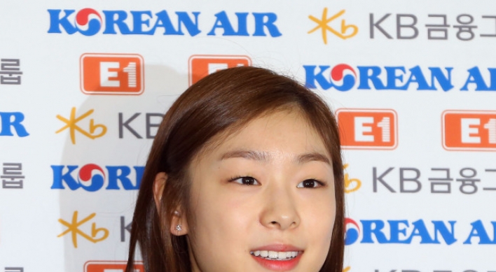 Free of stress, figure skater Kim Yu-na believes hard work will pay off