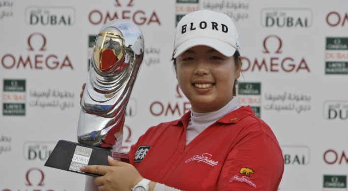 Shanshan Feng wins Dubai Ladies Masters