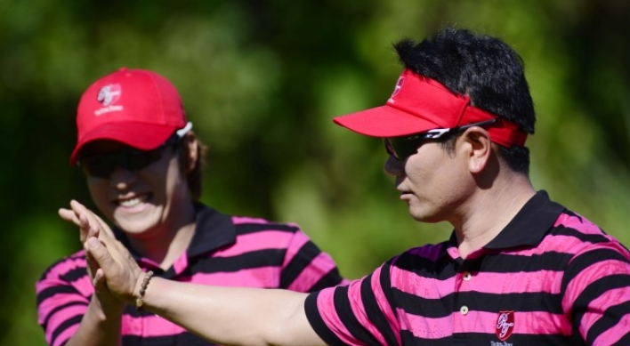 Yang, Kim prevent European dominance on first day of Royal Trophy