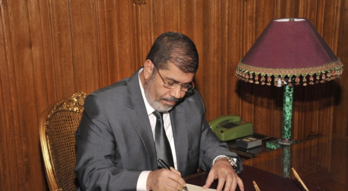 Egypt’s Morsi: Constitution dawn of a new republic