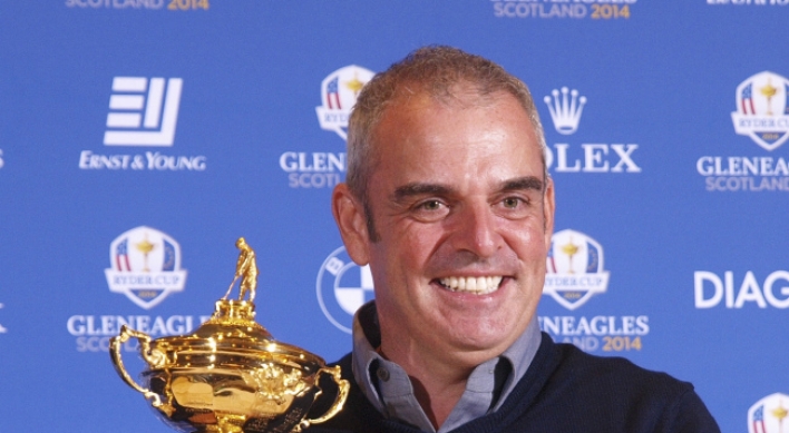 McGinley named Cup captain