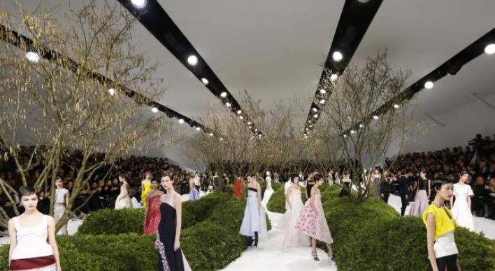 Spring in the air during Paris Couture week