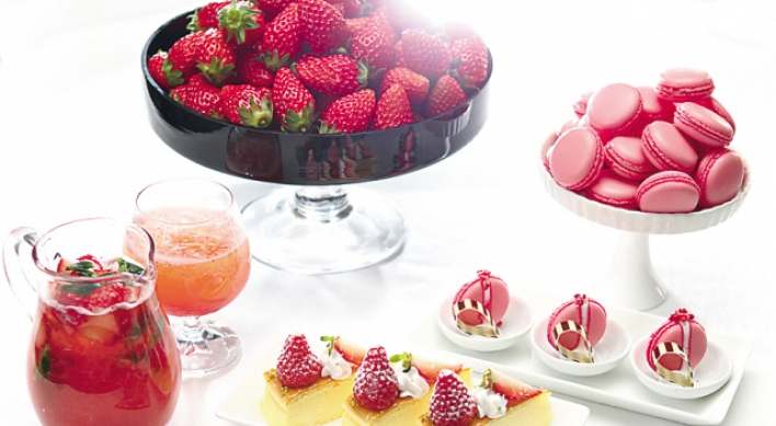 Strawberry buffet at Grand InterContinental Seoul Parnas