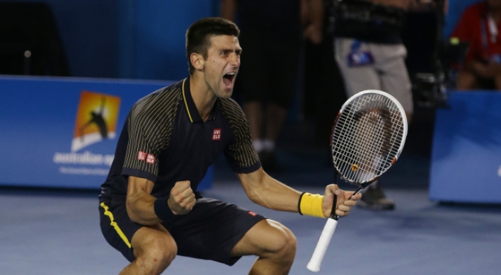 Djokovic bags Aussie hat trick