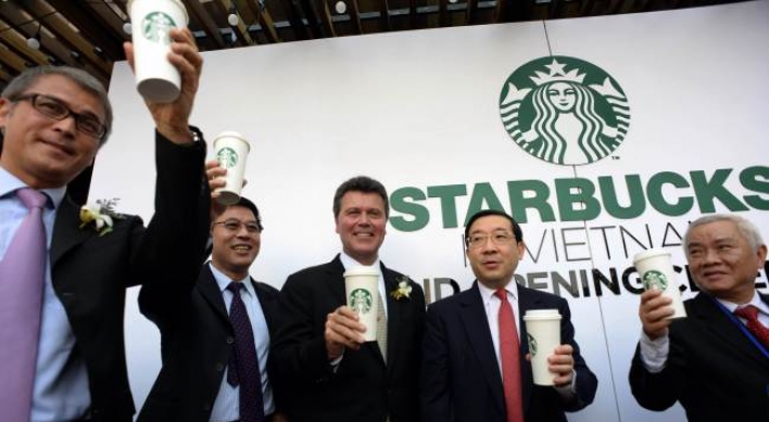 Starbucks opens first store in Vietnam