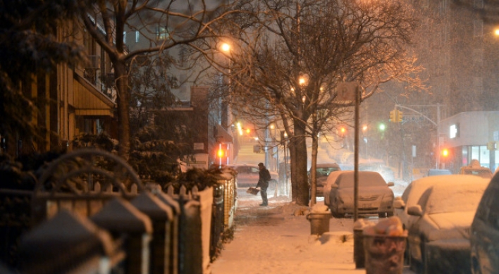 NYC, New England slammed by massive snow storm