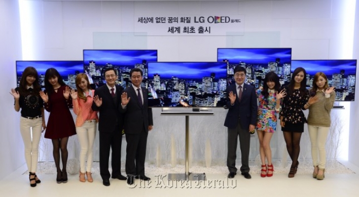 LG vows to top next-generation TVs