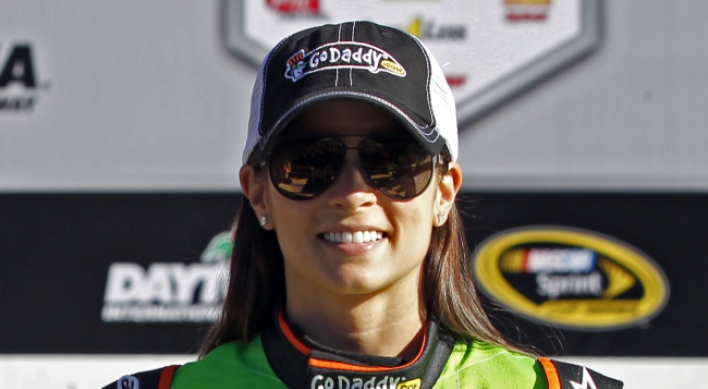 Danica Patrick first woman to win 500 pole