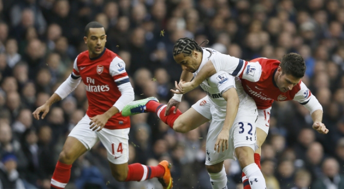 Spurs beat Arsenal 2-1