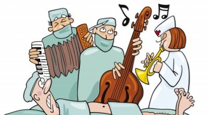 Should doctors listen to music while operating?