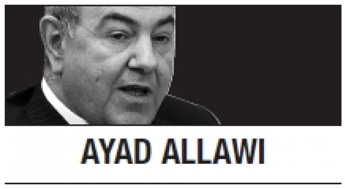 [Ayad Allawi] Iraq hopes for a new beginning